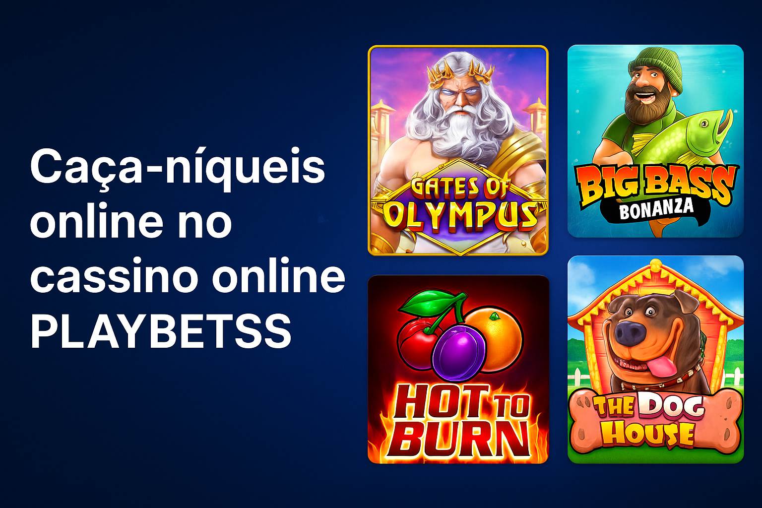 Jogos de Slot no Casino Online PLAYBETSS