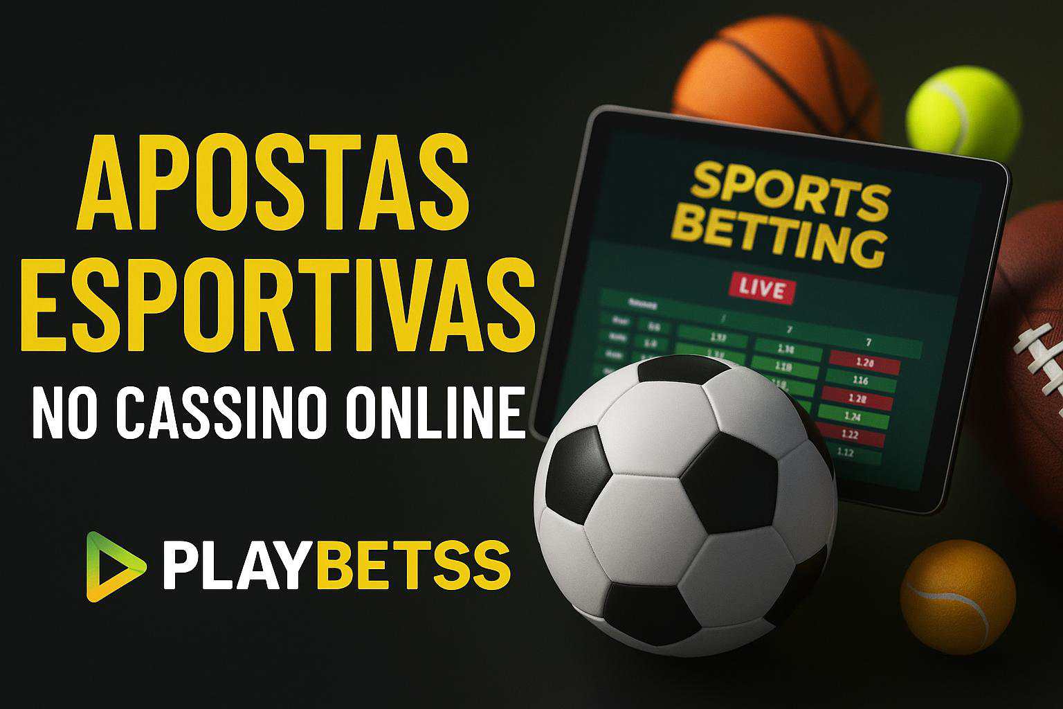 Apostas esportivas no cassino online PLAYBETSS