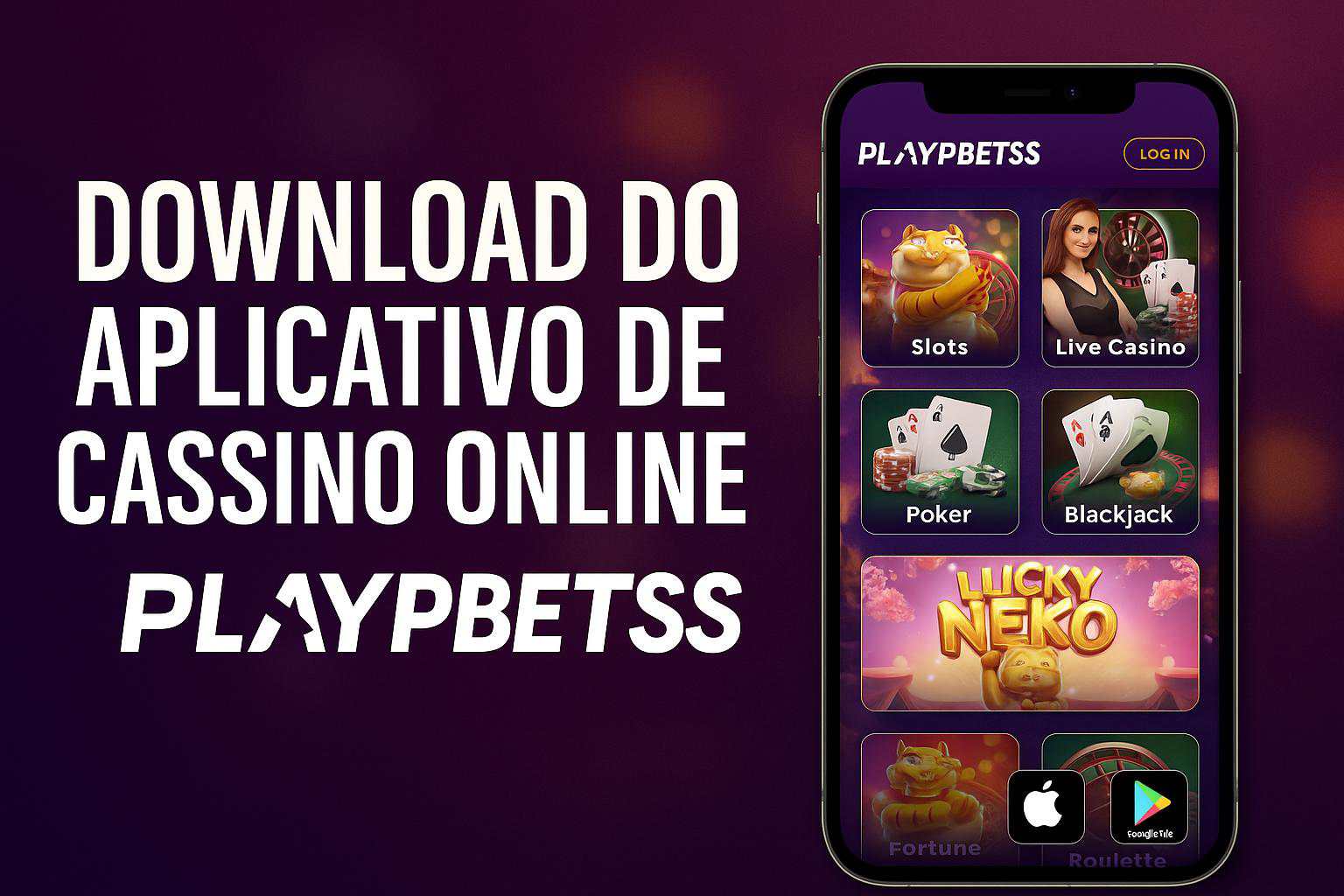 Login no Cassino PLAYBETSS